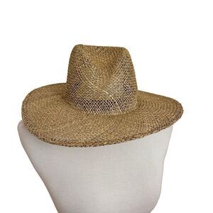 Monrowe x J. Crew Limited Edition Tall Straw Hat Small / Medium